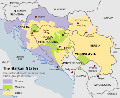 Ethnic Map 1994
