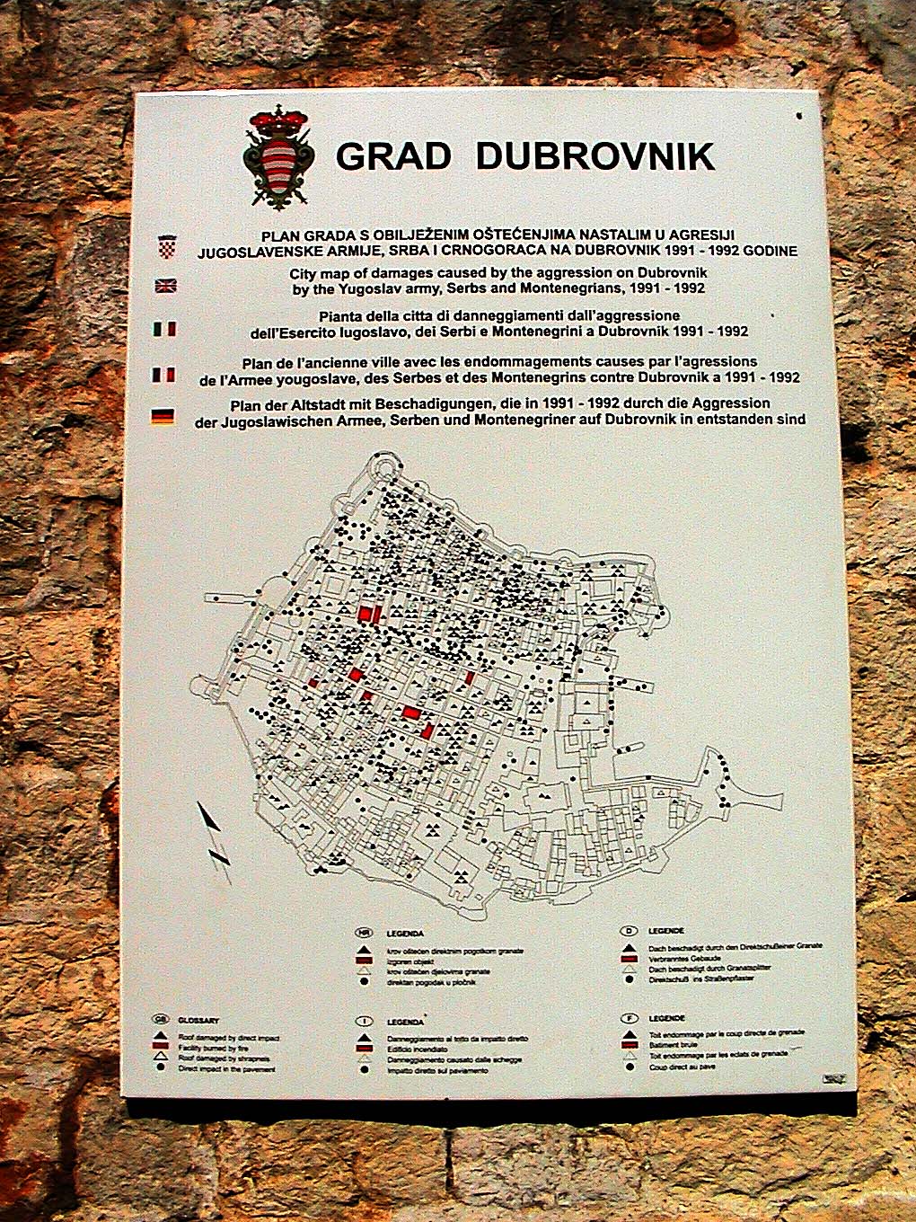 Dubrovnik Shelled